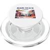 Miami Beach Florida Surfing Surf Ocean V Miami Spiaggia PopSockets PopGrip per MagSafe