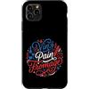 French Expressions Custodia per iPhone 11 Pro Max Bandiera della Francia della cultura francese di Vin Pain Fromage