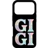 Patchwork Charm Studio Custodia per iPhone 17 Pro Carino Patchwork Alfabeto Lettera G e lettera I