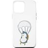 Skydiving fall jump fly tandem parachute Custodia per iPhone 12 Pro Max Paracadutismo pinguino con paracadute