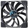 Fractal Design Venturi HF-14 Black - Computer Fan - Silent Fan - High Airflow - Long Life Time - FDB-Bearings - Aerodynamically shaped struts - 12v - 140 mm - Black (Single)