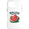 Melon Mood Apparel Home And More Custodia per iPhone 16 Pro Max Umorismo anguria vibrazioni estive divertenti