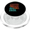 August 2020 Birthday Gift For Year 2020 Edizione Limitata Agosto 2020 Compleanno PopSockets PopGrip per MagSafe