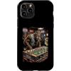 Squatch Playtime Custodia per iPhone 11 Pro Bigfoot Foosball USA - Gioco da bar patriottico