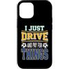 Football Dad Soccer Player Parent Papa H Custodia per iPhone 12/12 Pro Io solo guido e pago per le cose Soccer Dad