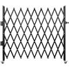 VEVOR Cancello di sicurezza pieghevole singolo, 87" H x 85" W Cancello per porta pieghevole, Cancello di sicurezza a fisarmonica in acciaio, Cancello di sicurezza flessibile espandibile