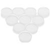 TOYANDONA Tappi per Foro Flauto Traverso in Silicone Bianco, Set da 10 Pezzi per Protezione e Controllo del Suono, per Manutenzione e Riparazione Flauti