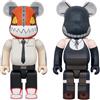 Medicom Toy SET 2 PEZZI DENJI + REZE Motosega Uomo e BOMBA 400% Bearbrick be@rbrick medic...