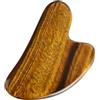 NIYANGLE Tiger's Eye Gua Sha Scraping Board in Multifunzionale Strumento Corpo e per Circolazione Migliorata Immediato e