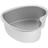 EasyByMall Set di stampi per torte da forno, a forma di cuore, teglia da forno antiaderente, per cottura al forno, torte di compleanno e feste di Natale (15,2 cm)