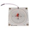 gazechimp 220 V Piastra di lampada da soffitto bianco LED magnetica con 4 magneti illuminazione stradale di arte 24w