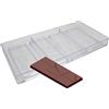 DUBENS Plain Bar Chocolate Mold policarbonato Candy Bar Mold Fancy Bars PC Chocolate Mould Formine Candy budino Jelly Mould pasticceria Utensili