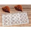 DUBENS Foglia a forma di policarbonato duro Cioccolato Muffa, PC Candy Fondant Torta Fare Stampo Chiaro Bakeware Cioccolato, Vassoio Ghiaccio