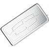 ZLLPIGLS Piatto Condensa Split per Condizionatore Portatile, Piatto Raccogli Acqua Condensa in Acciaio Inox, Include Tubi Flessibili, Fascette e Cavi Metallici, per uso Interno ed Esterno(84x38x3cm)