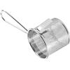 MUCKLILY Hot Pot Mesh Net Colander in Acciaio Inossidabile, Facile | Mestolo Forato, Appesa al Bordo della Pentola Calda, Facile da Pulire, per Casa e Ristorante