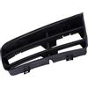 Riloer Copertura griglia fendinebbia paraurti auto, copertura griglia paraurti fendinebbia anteriore Compatibile con VW Golf/Variant/4 Motion, lato passeggero destro