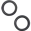 Baceyong 2pcs 5 cm silenziatore di auto a scarico O-ring in gomma staffe ganci per appendiabiti, realizzati in poliuretano (EPDM)