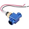 Aramox Termostato Interruttore Temperatura Acqua Radiatore Sensore Temperatura Ventola Refrigerante per Moto ATV Fuoristrada (Blu)