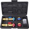 Riloer R134 R1234YF Kit di strumenti per la rimozione del nucleo della valvola dell'aria, adatto per refrigeranti condizionatori d'aria R134 e R1234YF