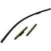 Linnkyfloa Striscia inferiore per parabrezza anteriore 307/308/408/per C4/C4 Pallas - Guarnizione in gomma OEM 8251l3 ricambio montaggio nero