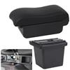 RESPUNEKBAH Accessori Auto Bracciolo Box Per Hyundai I30 Per Elantra Per Touring Per I30 FD Per I30cw 2007-2011 Bracciolo Box Portaoggetti Per Auto(B2 black line 3USB)
