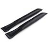 DUBENS - 2 coprisedili per auto, in pelle, 48 cm x 6,5 cm, colore nero