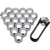 Baceyong Tappo esagonale protettivo, dado universale Baceyong 20X 17mm argento dado universale