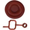Riloer PCV valvola coperchio membrana, auto motore PCV valvola coperchio compatibile con Audi Q7 3.6L 2007-2013, 022103429AA 03H103429H