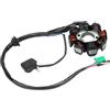 Riloer 8 x Statore a bobina per scooter e ciclomotore a 4 tempi GY6 50cc-150cc, nero