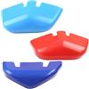 Riloer 3 inserti per griglia, strisce per griglia anteriore destra, compatibili con Mazda CX30 CX-30 2022-2024, blu + blu scuro + rosso
