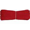 Corderie Italiane 006051480 Treccia poliestere alta tenacità rossa, 6 mm, 20 mt