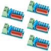 Supertool Modulo di assorbimento radiocomandato/snubber circuito relè di protezione del contatto elettromagnetico modulo anti-interferenza per carico induttivo AC o DC 5-400 V (1 pz)
