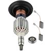 Evenoonest per rotore Ancoraggio Armatura Ricambi per Demolizione Hammer per Bosch GBH11DE per GSH11E Metallo 208mm 220-240V 50Hz