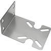 Supertool Staffa per alloggiamento del filtro dell'acqua, staffa fissa in acciaio inossidabile, piastra di montaggio per purificatore per filtro dell'acqua da 25,4 cm e 50,8 cm, spessore 1,7 mm, argento
