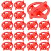 Supertool 100 distanziatori a croce per livellamento piastrelle riutilizzabili, strumenti incrociati per allineamento del pavimento (spazio di 2 mm)