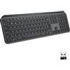 LOGITECH Tastiera Logitech MX Keys Advanced, wireless (2,4 GHz Bluetooth), retroilluminata, layout US