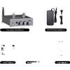 OEM Amplificatore, connettività Bluetooth, suono Hi-Fi, trasparente