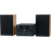 Thomson Mic123dab Micro Sistema Hi-Fi Cd/Usb/Dab+ Bluetooth Legno/Nero