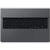 Samsung EF-DX935, tastiera QWERTY, inglese, touchpad, Samsung, Galaxy Tab S11 Ultra, grigio