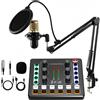 StarTech Scheda audio live - Mixer Bluetooth - Per smartphone e PC - Registrazione e podcast - Karaoke - Portatile - Oro
