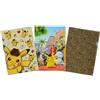 Pokemon Center Set 3 Pezzi Restituisce Detective A4 Clear File Giappone...