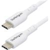 StarTech.com Cavo di Ricarica USB-C da 3m, cavo USB C, cavo di ricarica USB 2.0 Type-C per laptop, Power Delivery 60W 3A, M/M