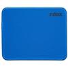 Nilox, Tappetino Mouse con Base Antiscivolo per Uso Stabile del Mouse, in Tessuto di Alta Qualità, Mouse pad Ideale per Gaming e Ufficio, Colore Blu