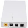 Fockety Mini UPS Battery Backup, alimentatore di continuità 6000 mAh per router, modem, telecamera di sicurezza con ingresso CA, uscita USB CC 9 V 12 V telefono, luce LED