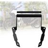 ComfyHarbor Alluminio Gps Mount Barra Orizzontale Per Honda Xl750 Transalp 2023+Shock Absorbing Design Manubrio Staffa di Estensione Supporto Navigazione
