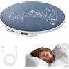 YOZO disco sonoro da cuscino，Cuscino Altoparlante Sotto Il Cuscino Per Dormire, Altoparlante Per Cuscino Bluetooth,Altoparlantes Bluetooths Con Timer A Rumore Bianco(A)