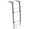 OSCULATI SCALETTA TELESCOPICA INOX 4 GRADINI PER BARCA, GOMMONE - OSCULATI 49.541.04