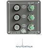 OSCULATI PANNELLO ELETTRICO ELITE 3 INTERUTTORI PER BARCA, NAUTICA - OSCULATI 1480000