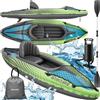 ® Kayak Gonfiabile Singolo Con Sedile Removibile, Set Con Borsa Da Trasporto, 2