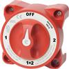 Blue Sea Systems Deviatore Batterie Blue Sea 0-1-2-Both Serie E 9001E per Barca Yacht